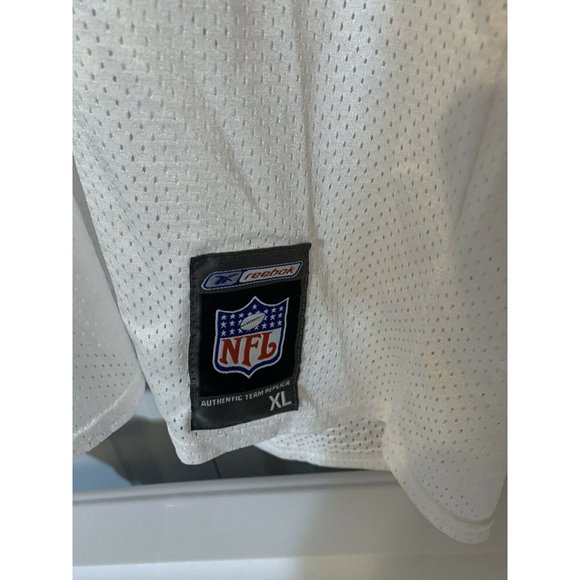 Reebok‎ Urlacher Men’s Sz XL White ORANGE JERSEY  NFL logo and GSH CHICAGO BEARS - Picture 6 of 7